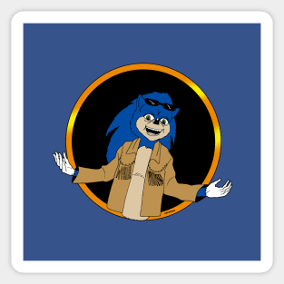 Ugly Sonic Sticker